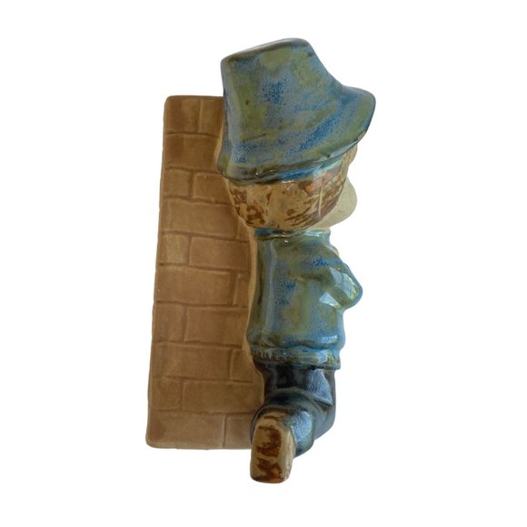 Vintage UCTCI Little Boy Bud Vase Figurine Ceramic Stoneware Japan 1970's - Picture 11 of 12